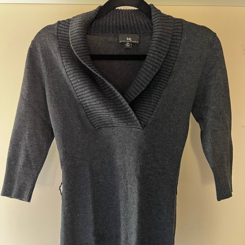 Byer California Charcoal Gray Sweater In Size XS